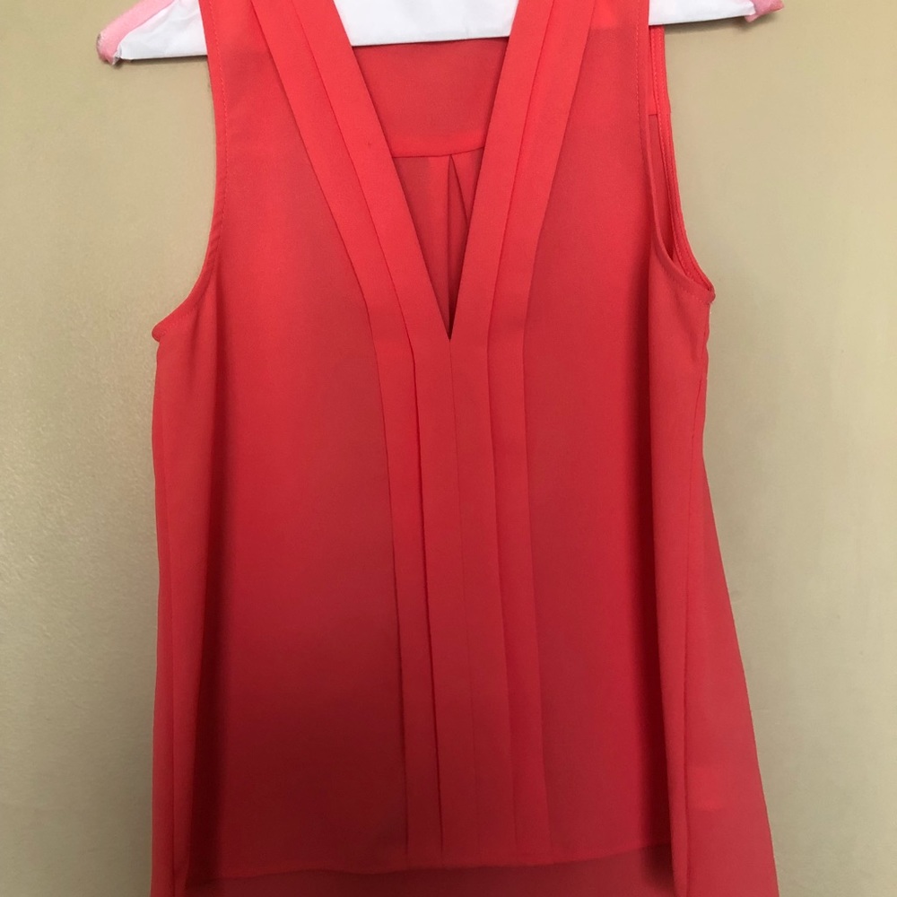 Salmon blouse size S Monteau